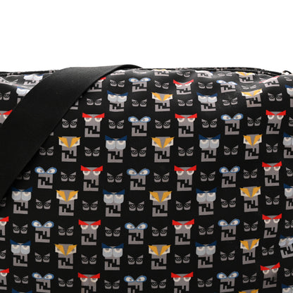 Fendi Nylon FF Monster Diaper Bag Black Multicolor 9 of 13