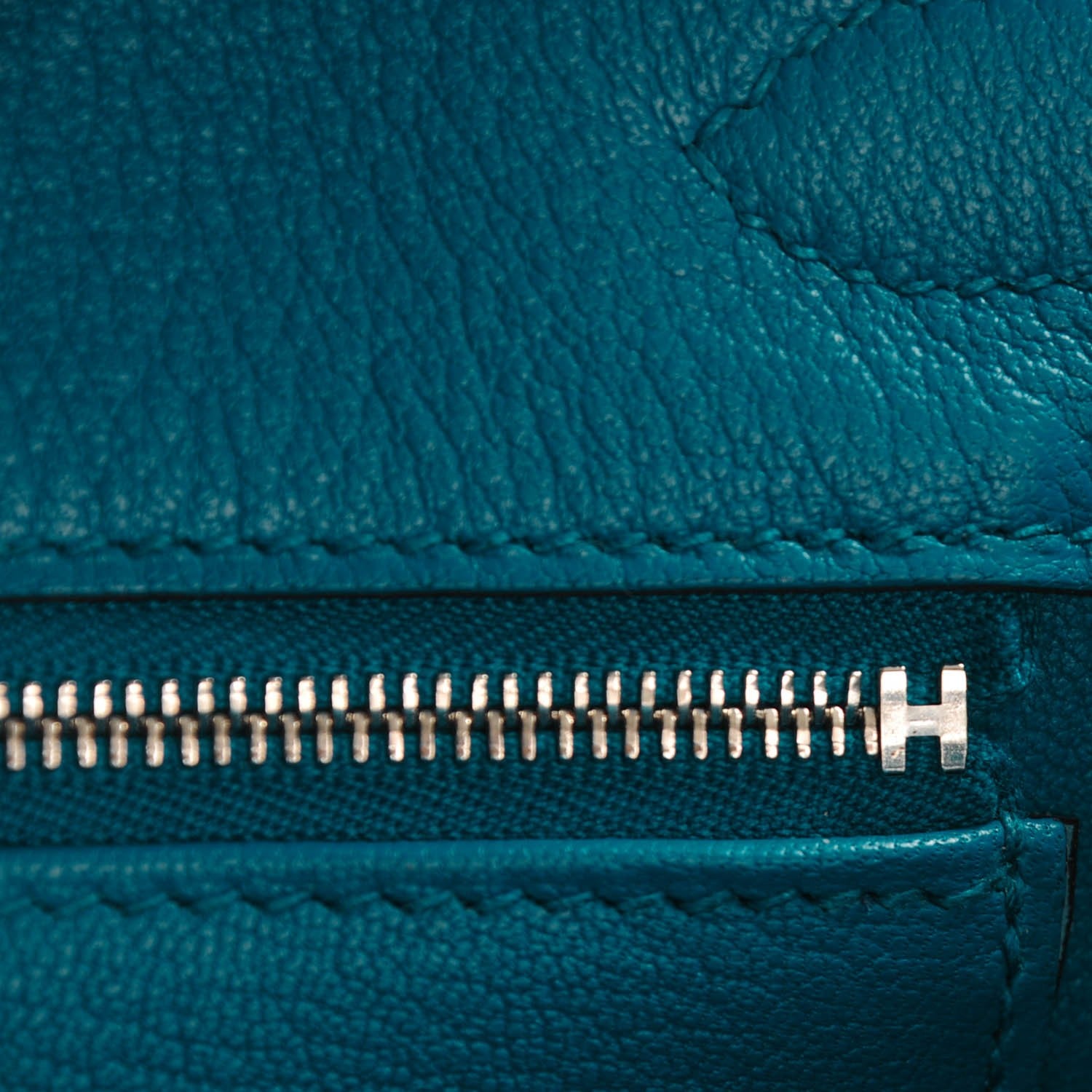 Hermes Tadelakt Birkin 30 Bleu Izmir 14 of 25