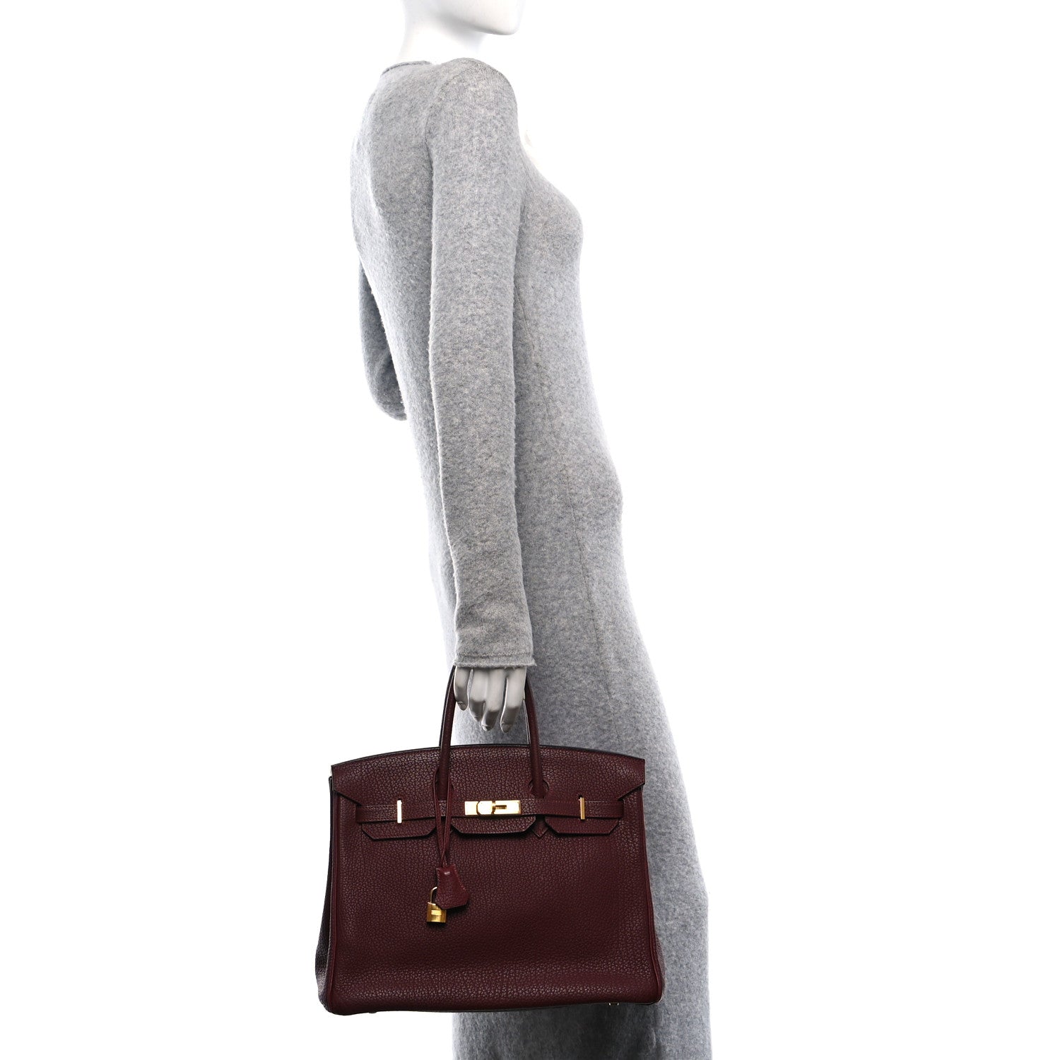 Hermes Fjord Birkin 35 Rouge H 2 of 14