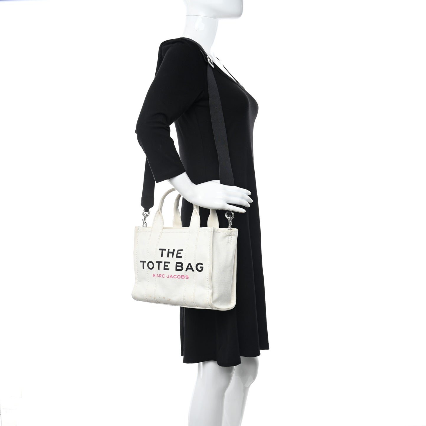 X PEANUTS Canvas Tote Bag White