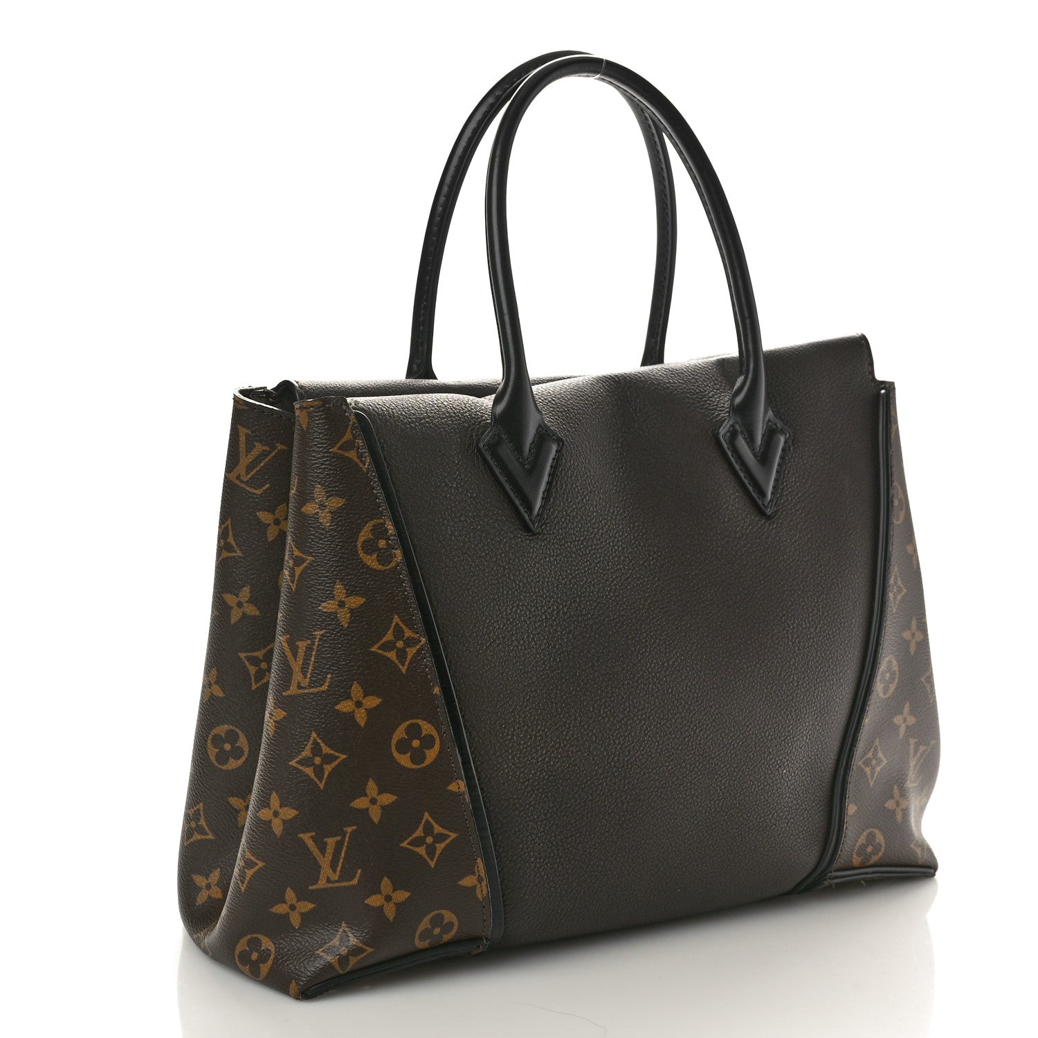 Louis Vuitton Veau Cachemire Monogram Tote W PM Chocolate 3 of 12
