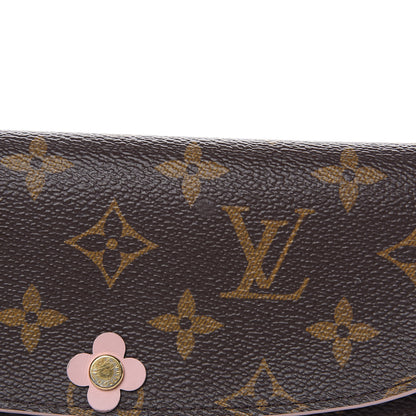 Louis Vuitton Monogram Bloom Flower Emilie Wallet 10 of 12