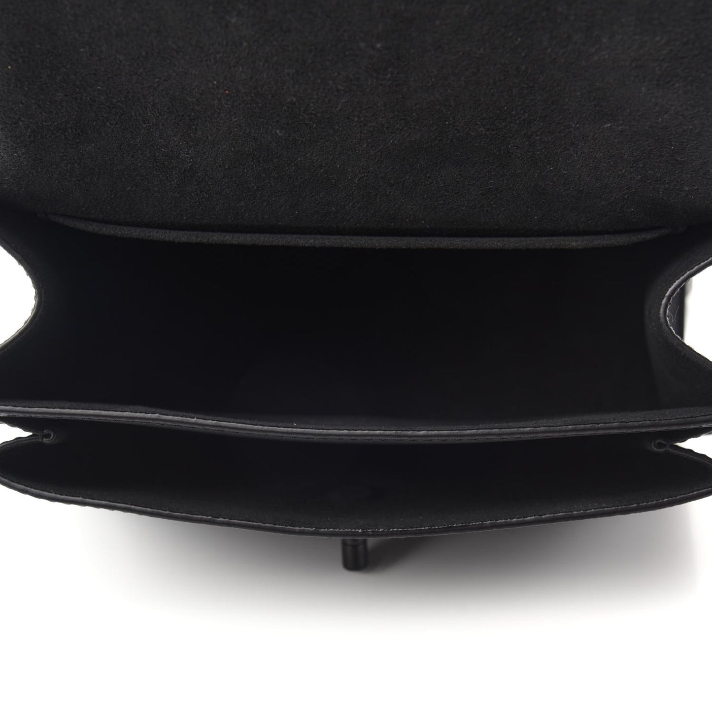 Soft Calfskin My Lockme Chain Bag BB Black
