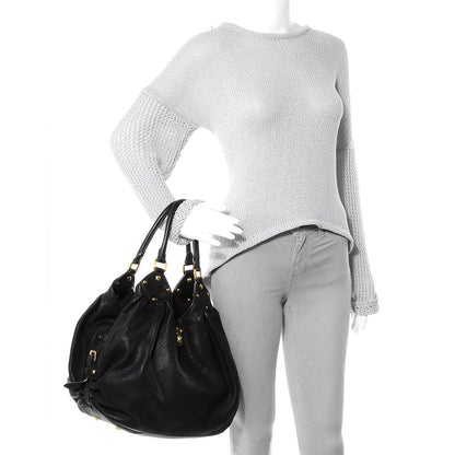 Louis Vuitton Mahina L Black 2 of 7