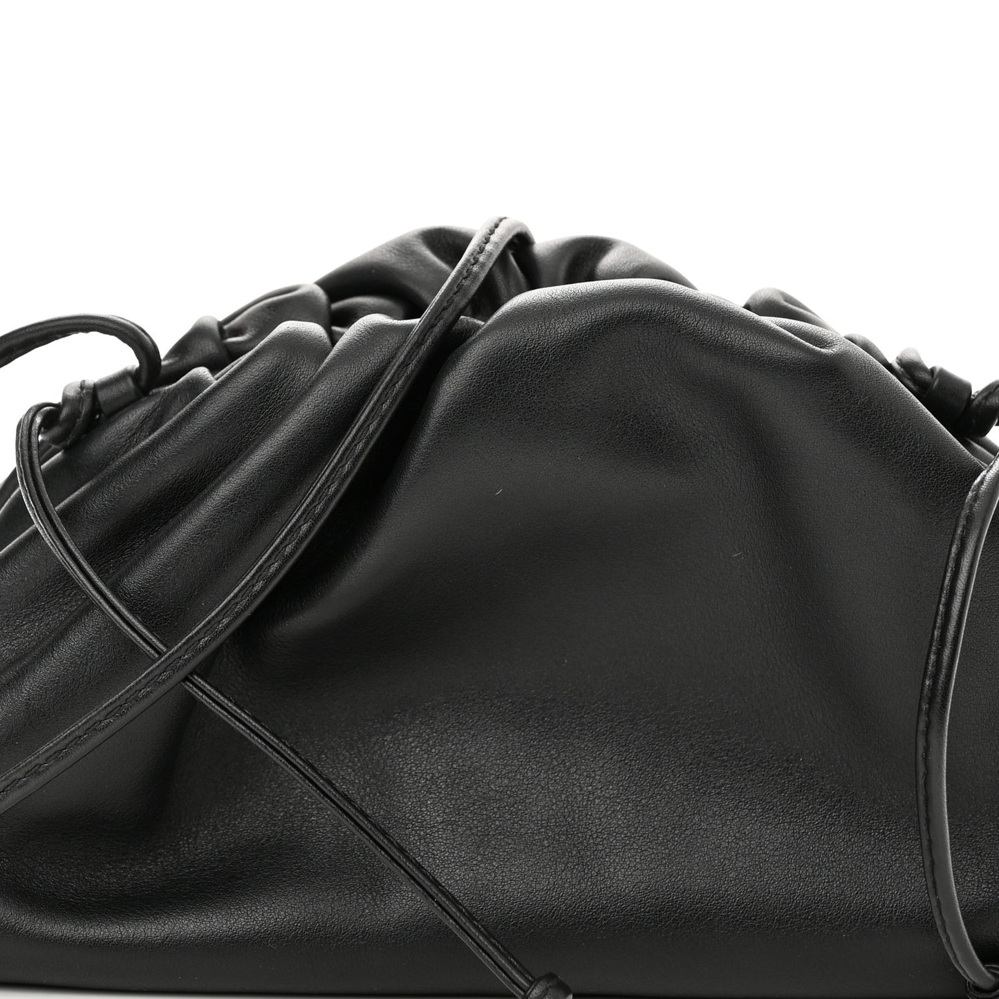 Butter Calfskin The Mini Pouch Black