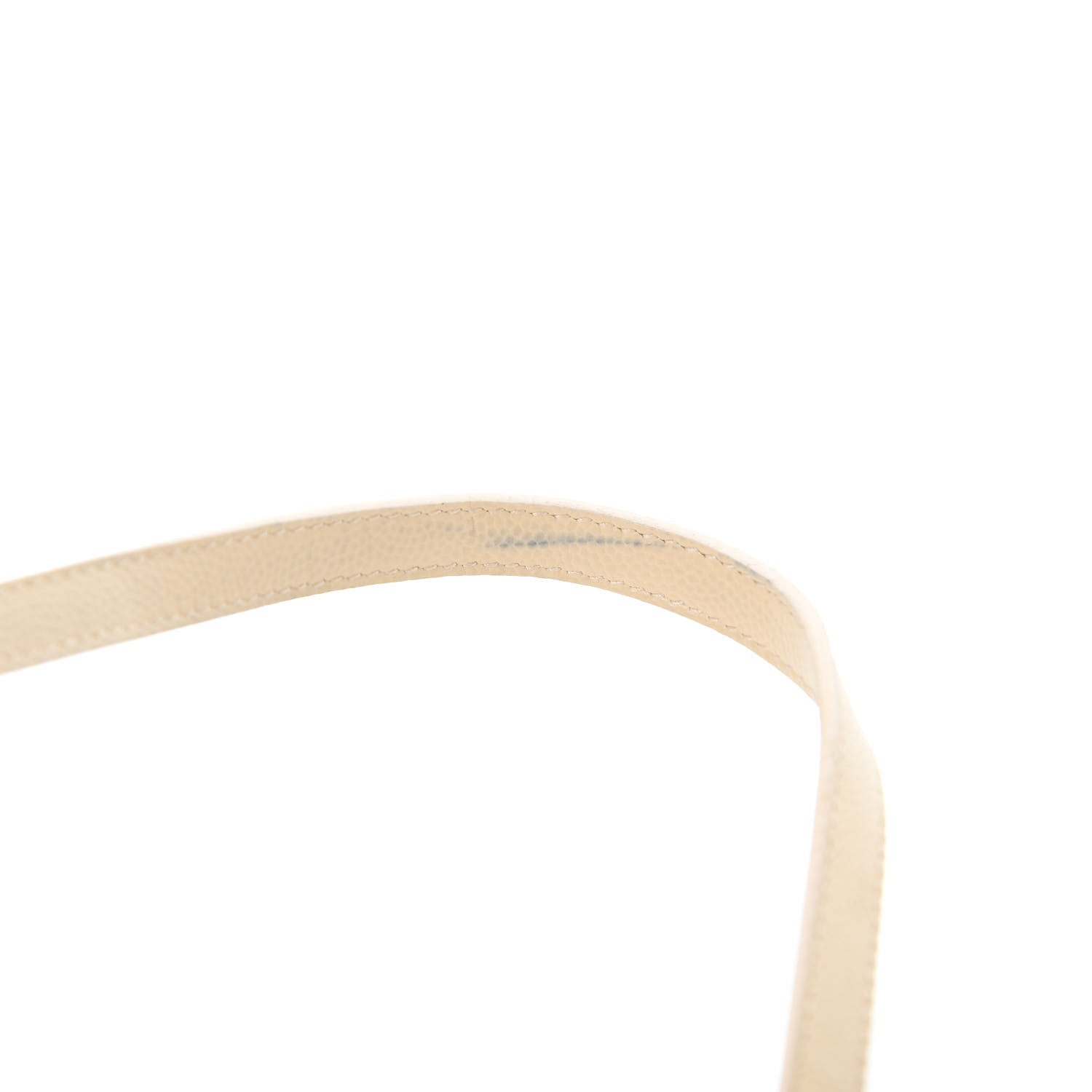 Saint Laurent Grain De Poudre Matelasse Chevron Monogram Envelope Chain Wallet Nude Powder 18 of 18