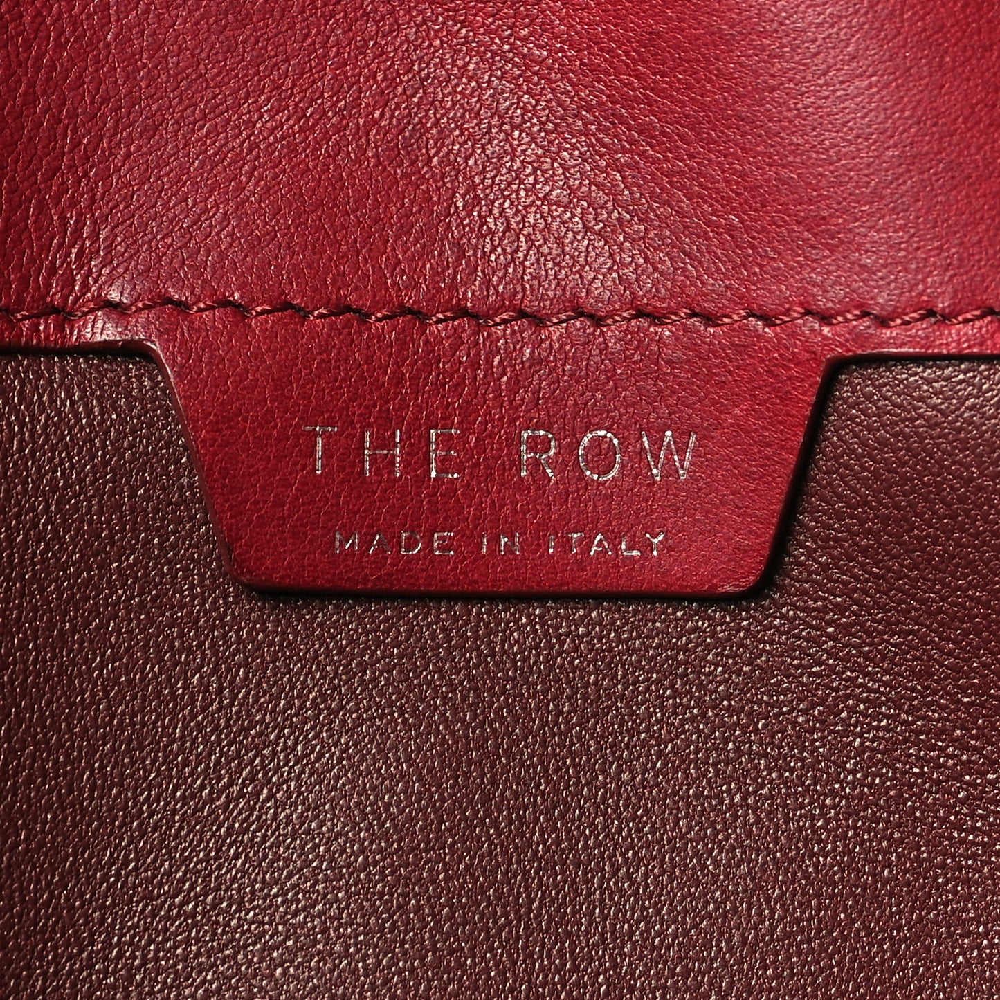 Polished Saddle Calfskin Alexia Bag Amaranto