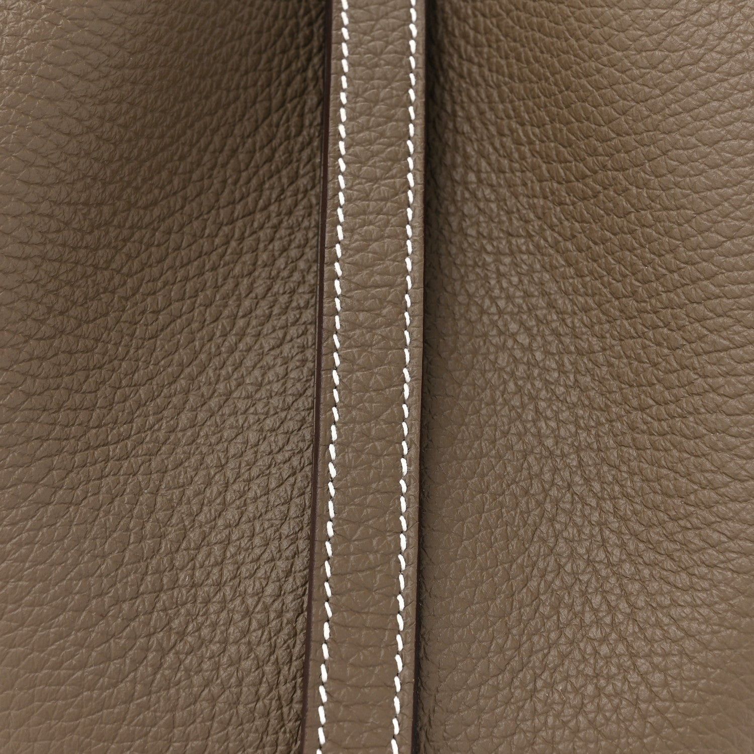 Hermes Taurillon Clemence Picotin Lock 18 PM Etoupe 8 of 11