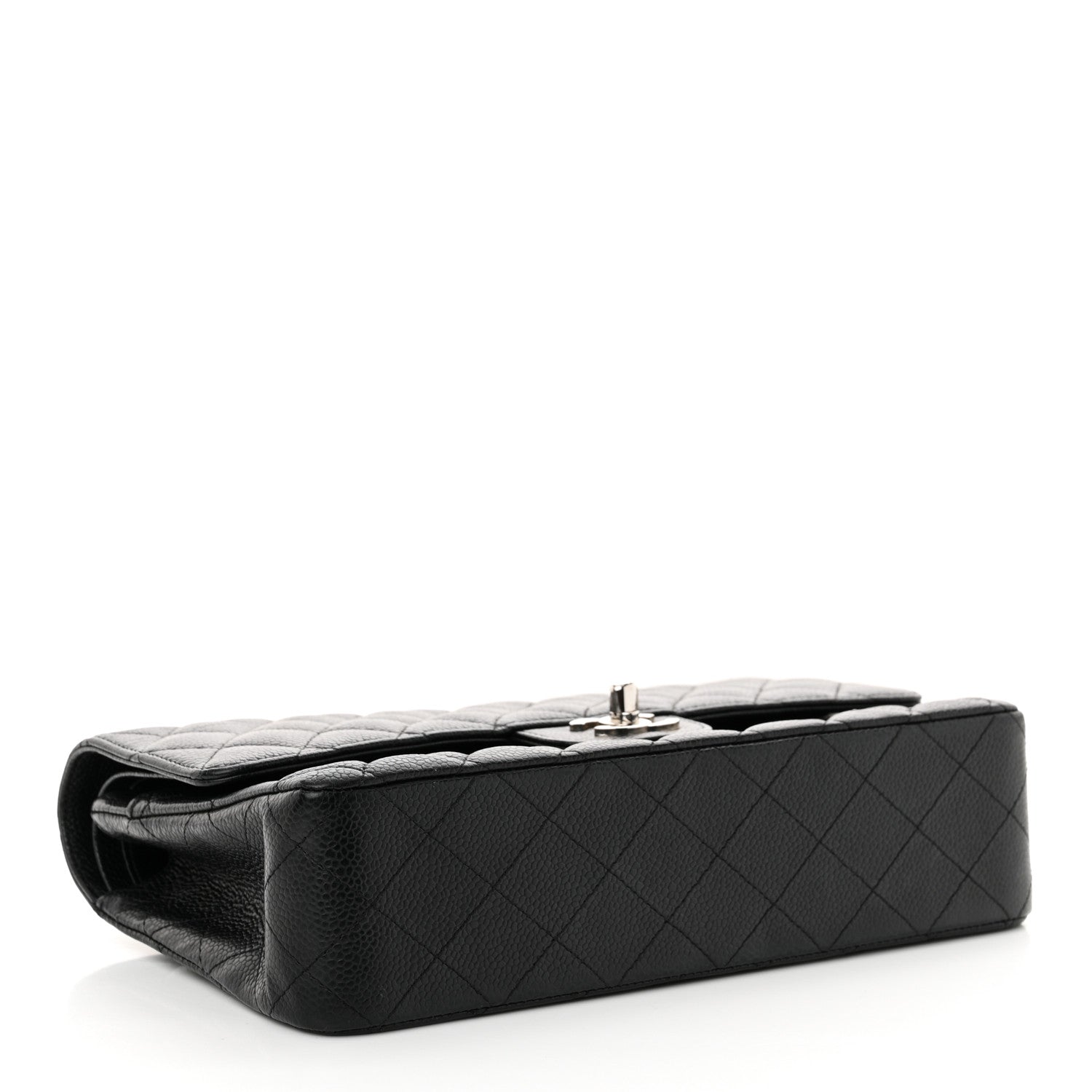 Chanel Caviar Quilted Medium Double Flap Black 4 of 13
