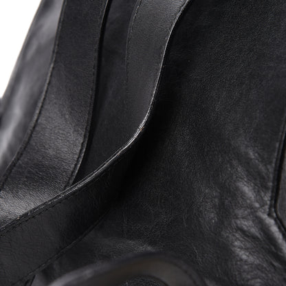 Gucci Calfskin Bamboo Backpack Black 15 of 16