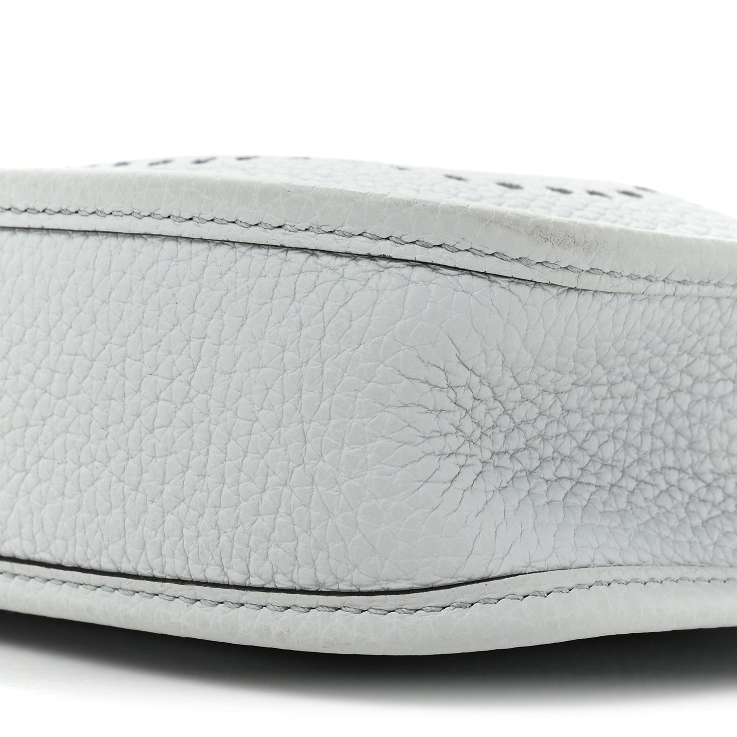 Hermes Taurillon Clemence Amazone Evelyne TPM Bleu Pale Indigo 8 of 12