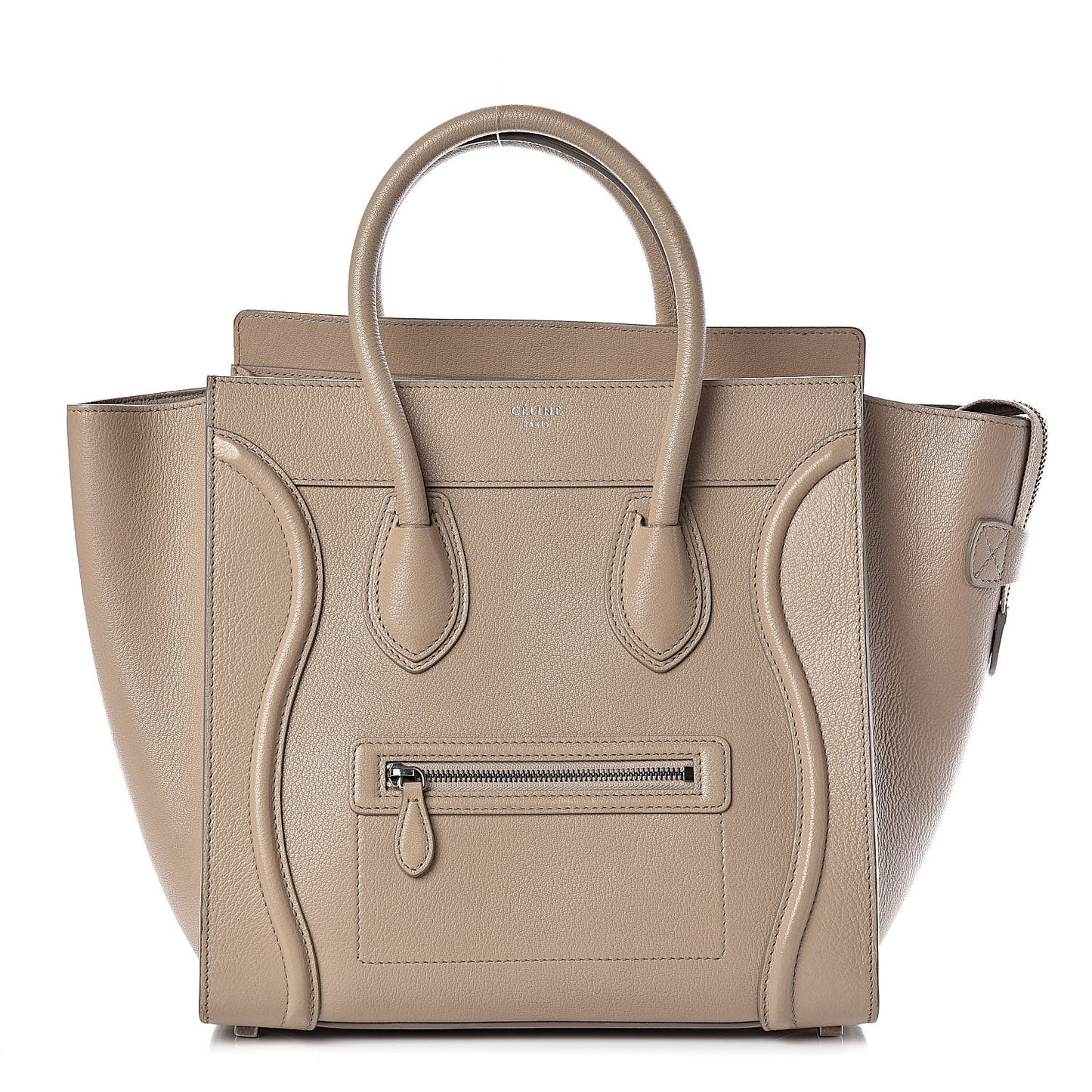 Goatskin Mini Luggage Sand
