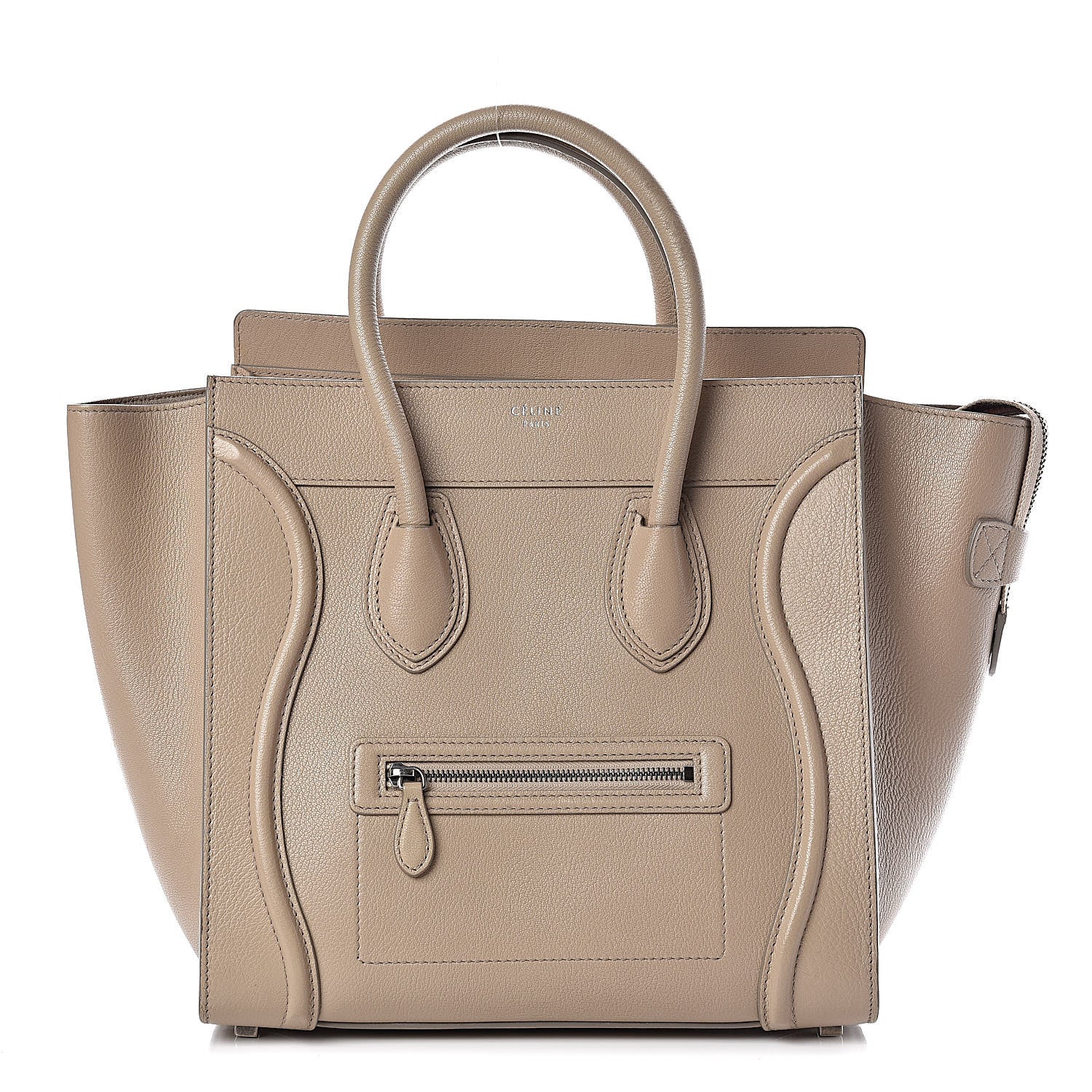 Celine Goatskin Mini Luggage Sand 1 of 14