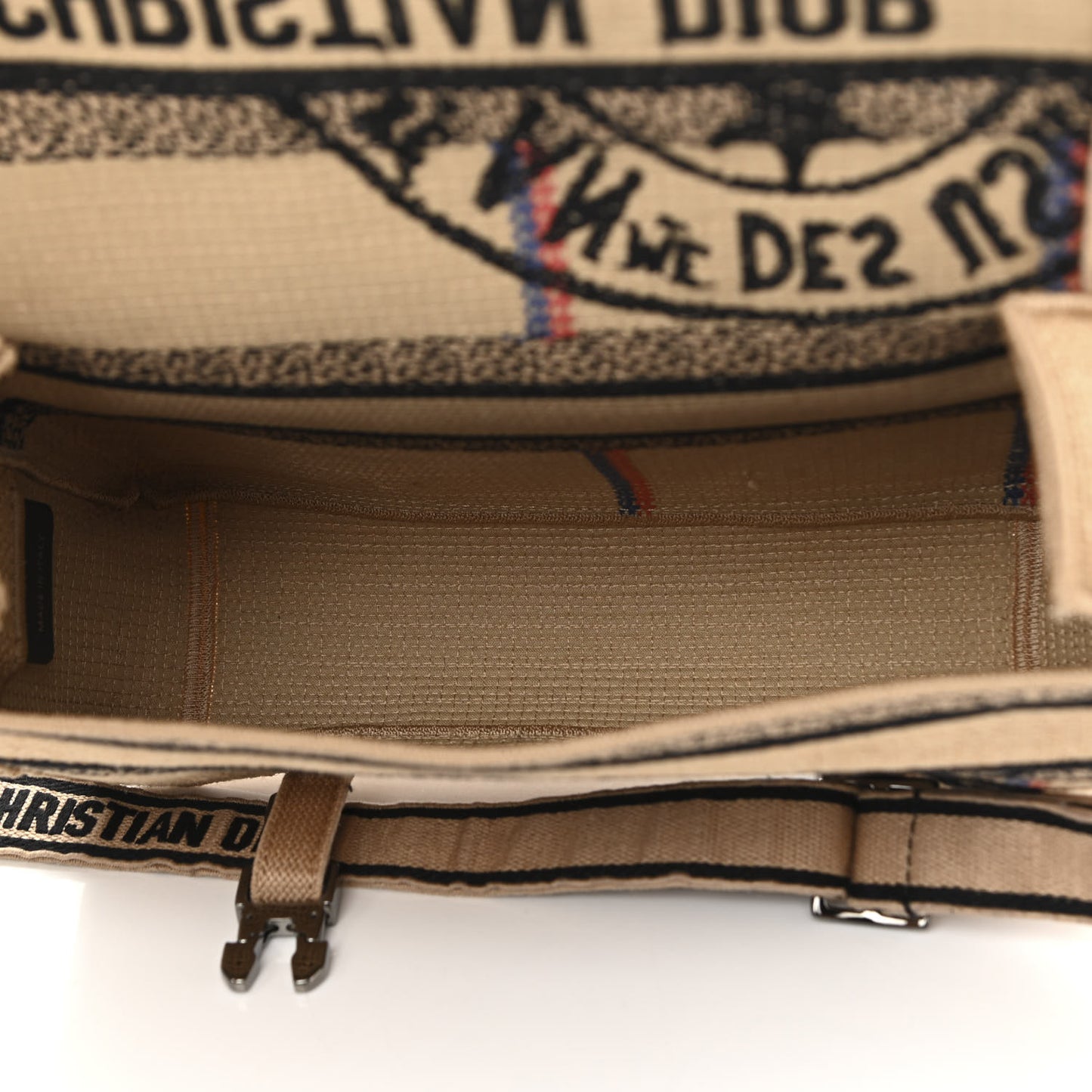 Canvas Diorcamp Messenger Beige