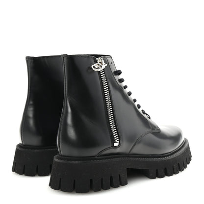 Gucci Calfskin Mens Novo Lug Sole Ankle Boots 9.5 Black 5 of 9