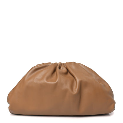 Bottega Veneta Smooth Butter Calf The Pouch Oversized Clutch Cammello 1 of 10