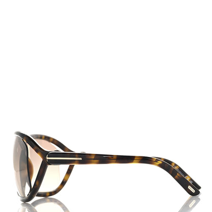 Tom Ford Acetate Fernanda Sunglasses TF 1069 Tortoise 3 of 7