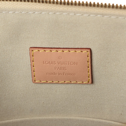 Louis Vuitton Vernis Alma MM Blanc Corail 7 of 9