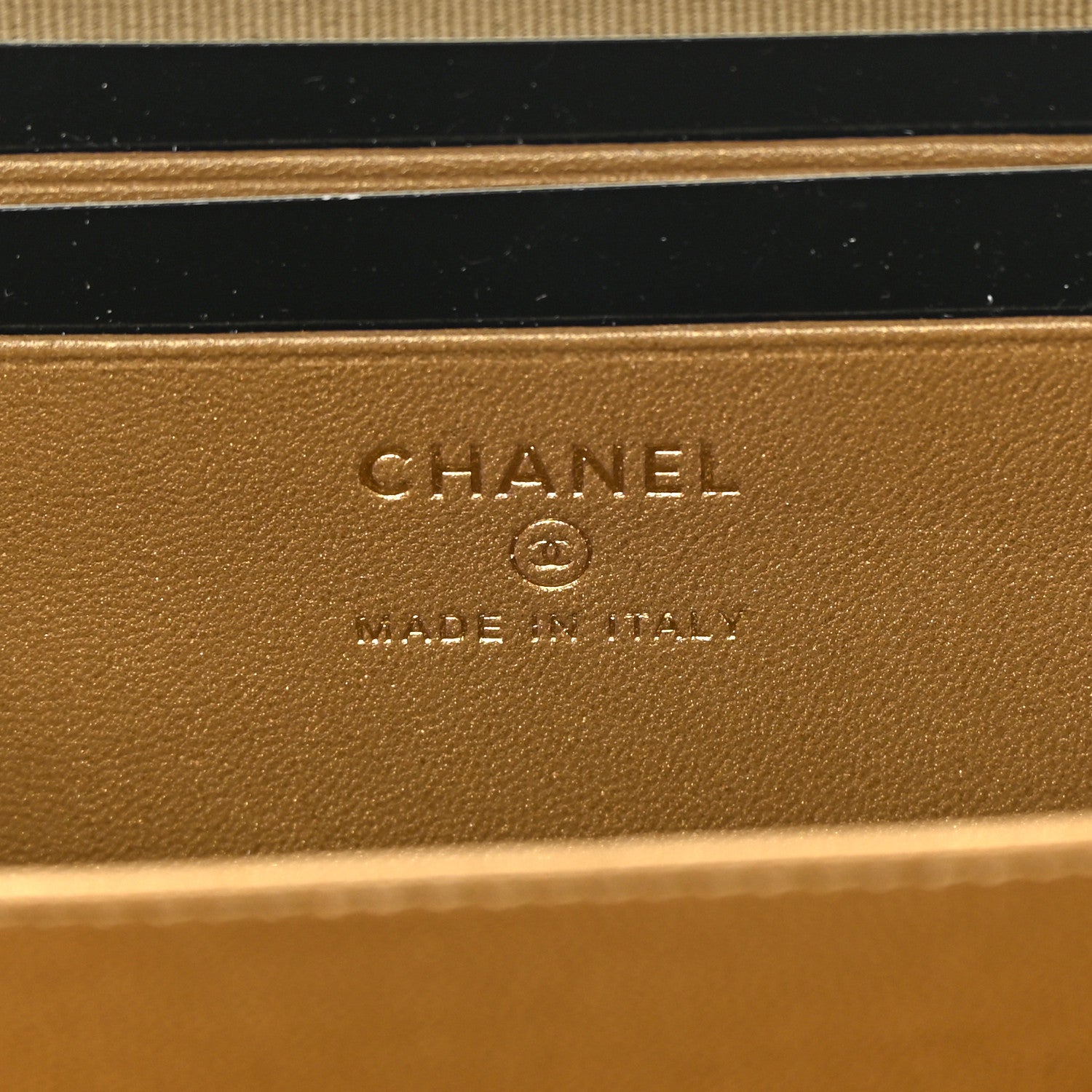 Chanel Lambskin Quilted CC Pearl Crush Camera Case Black 6 of 13