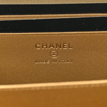 Chanel Lambskin Quilted CC Pearl Crush Camera Case Black 6 of 13