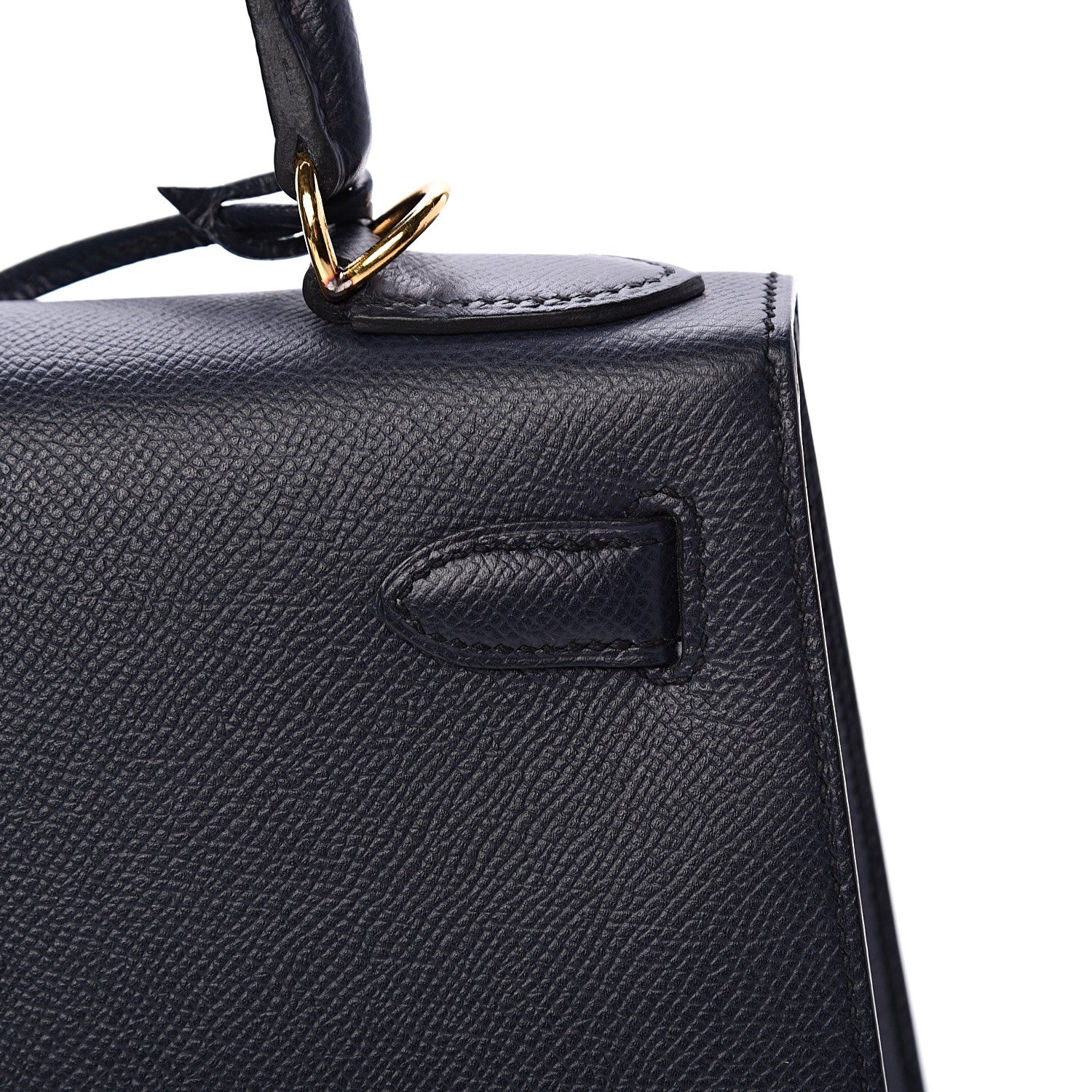 Hermes Epsom Kelly Sellier 28 Bleu Indigo 13 of 42