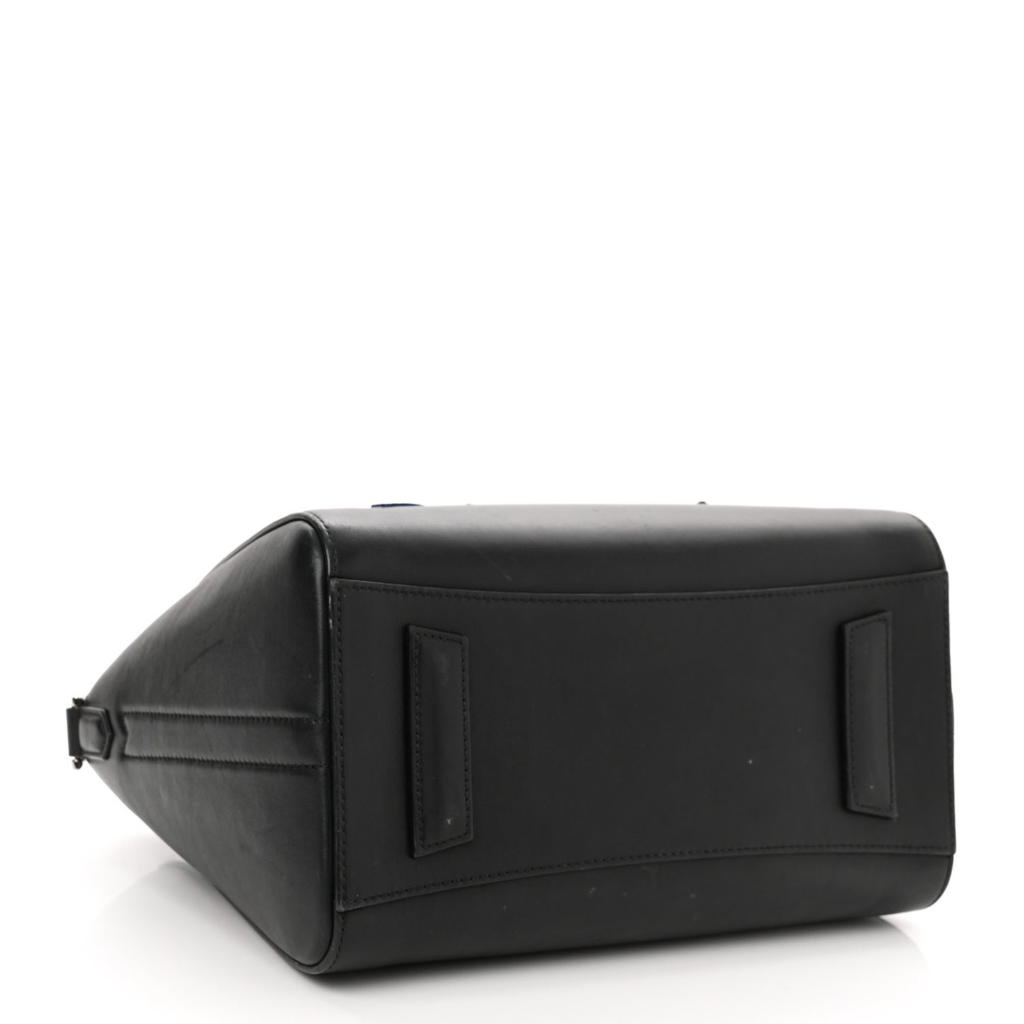 Calfskin Signature Logo Small Antigona Black