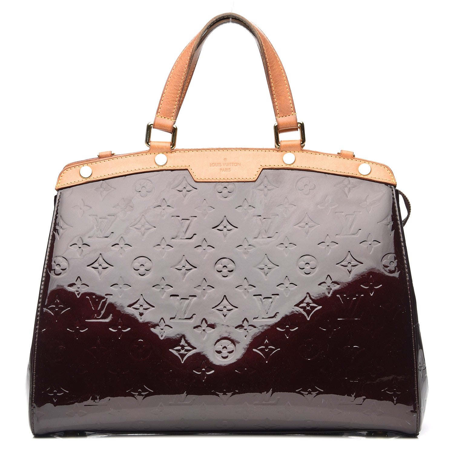 Louis Vuitton Vernis Brea GM Amarante 1 of 8