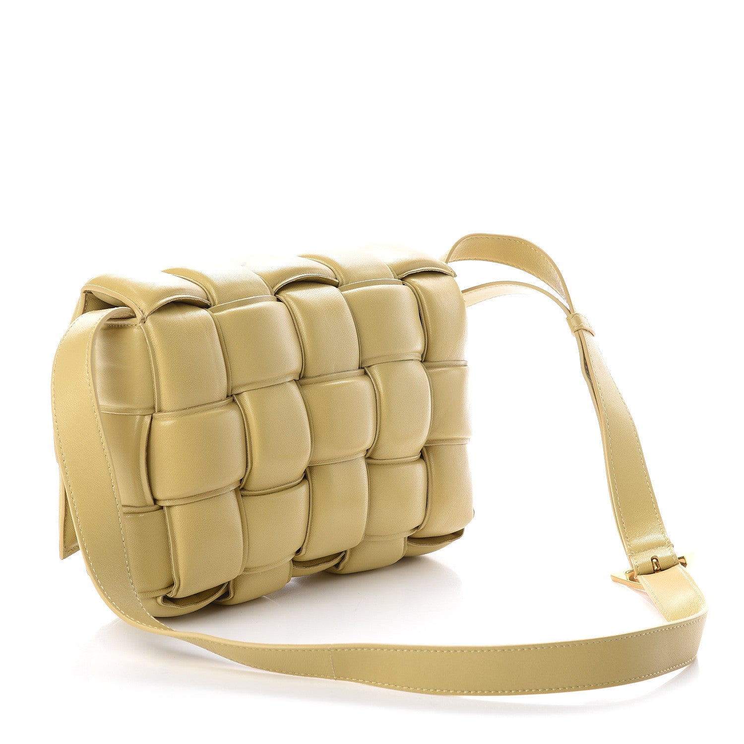 Bottega Veneta Nappa Maxi Intreccio Padded Cassette Crossbody Bag Tapioca 2 of 8