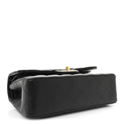 Chanel Lambskin Quilted Small Double Flap Black 4 of 11