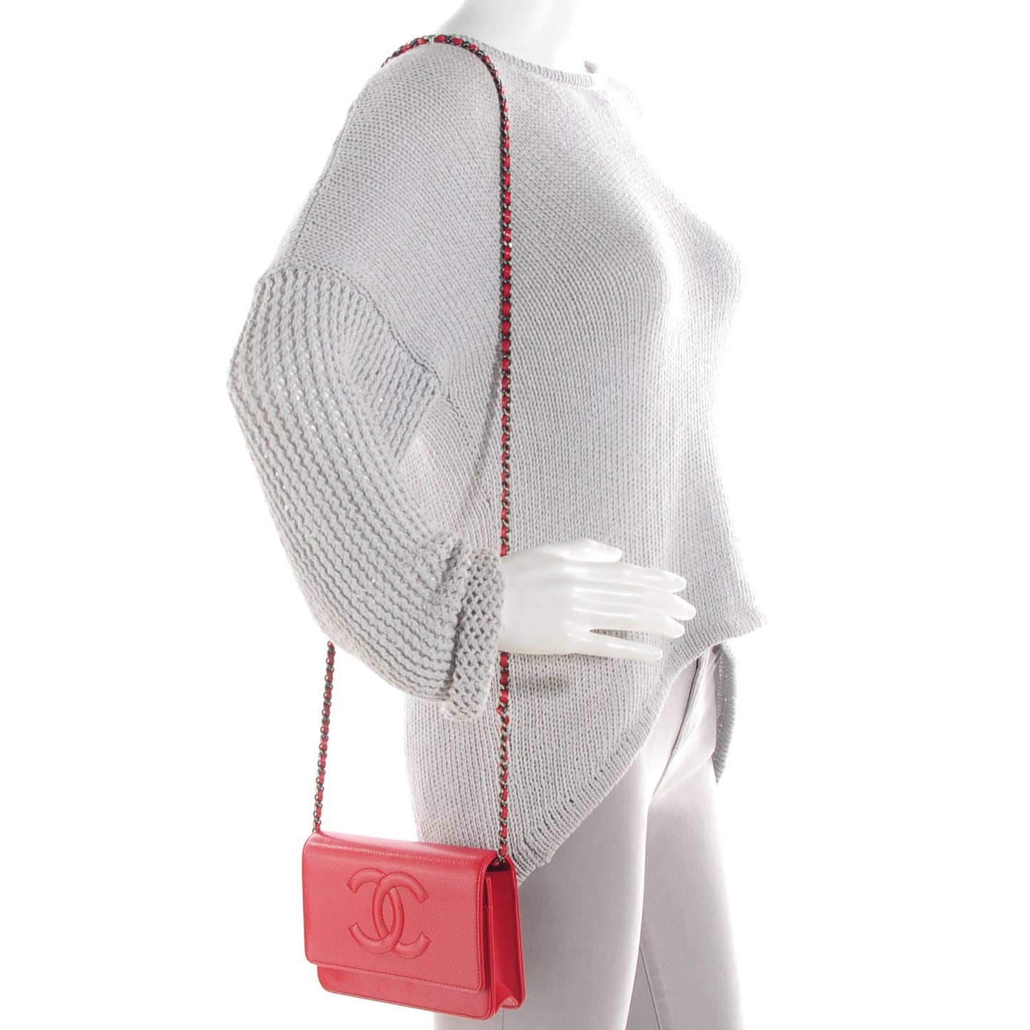 Caviar Timeless CC Wallet On Chain WOC Red