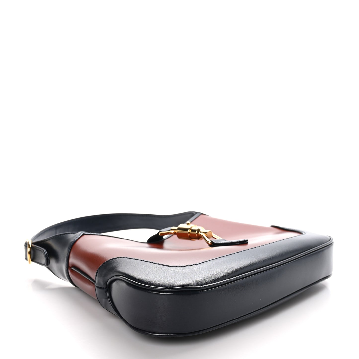 Boarded Dyana Lux Calfskin Bi-Color Small Jackie 1961 Hobo Mineral Red Blue