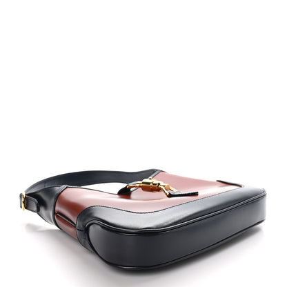 Gucci Boarded Dyana Lux Calfskin Bi-Color Small Jackie 1961 Hobo Mineral Red Blue 4 of 11