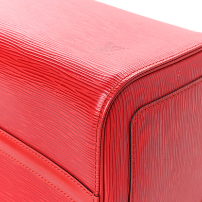 Louis Vuitton Epi Speedy 30 Castillan Red 12 of 13