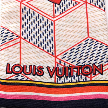 Louis Vuitton Silk Damier Pop Up Bandeau Azur 2 of 6