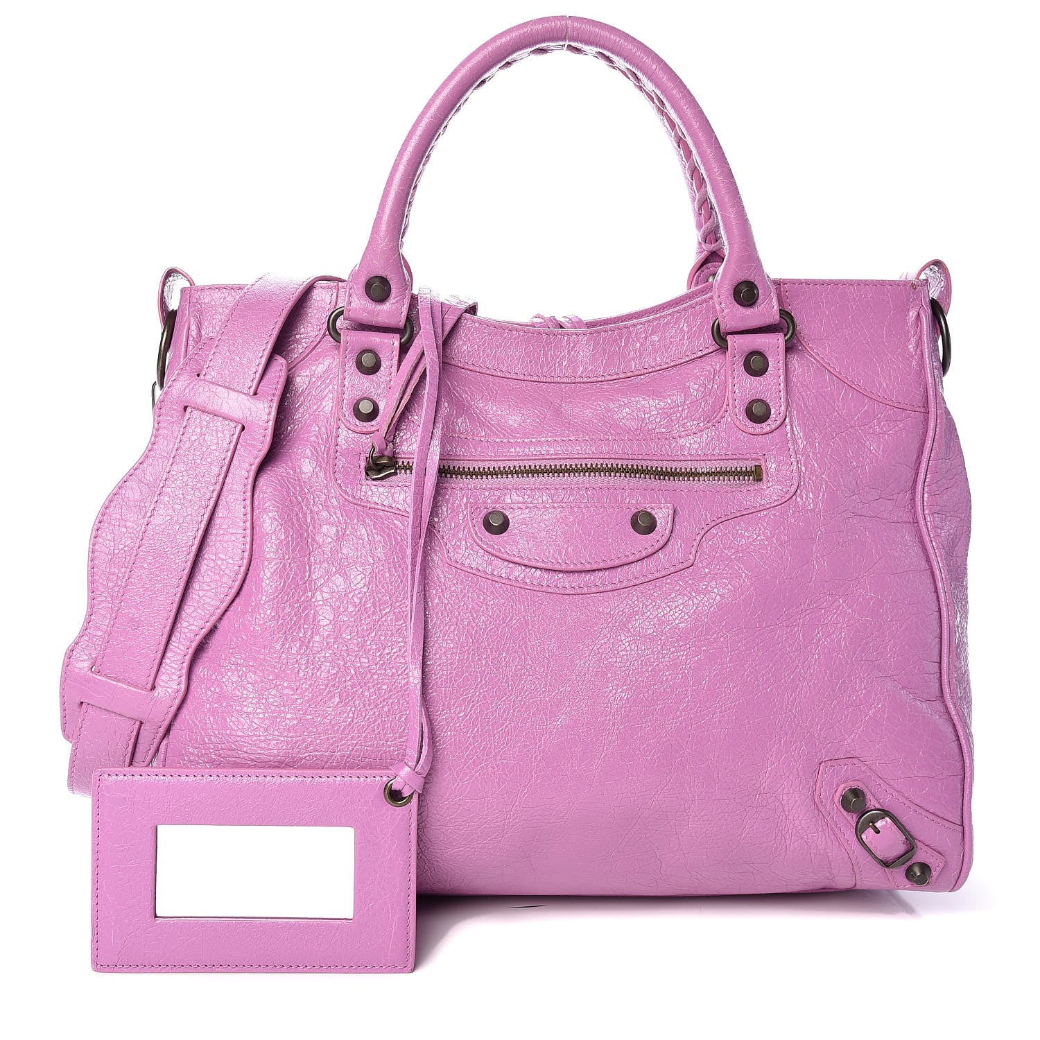 Balenciaga Agneau Classic Hardware Velo Rose Berlingot 1 of 13