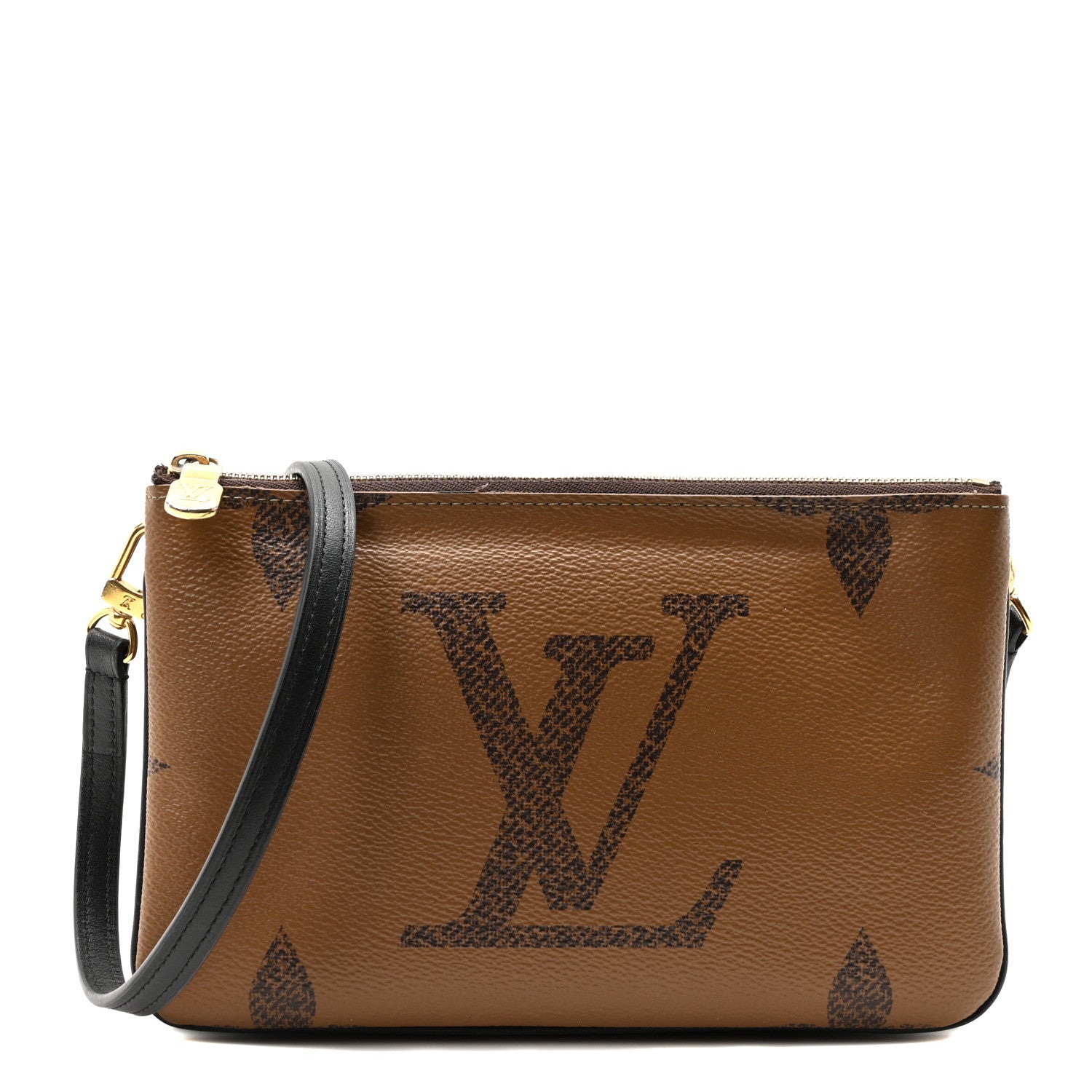 Louis Vuitton Reverse Monogram Giant Double Zip Pochette 1 of 10
