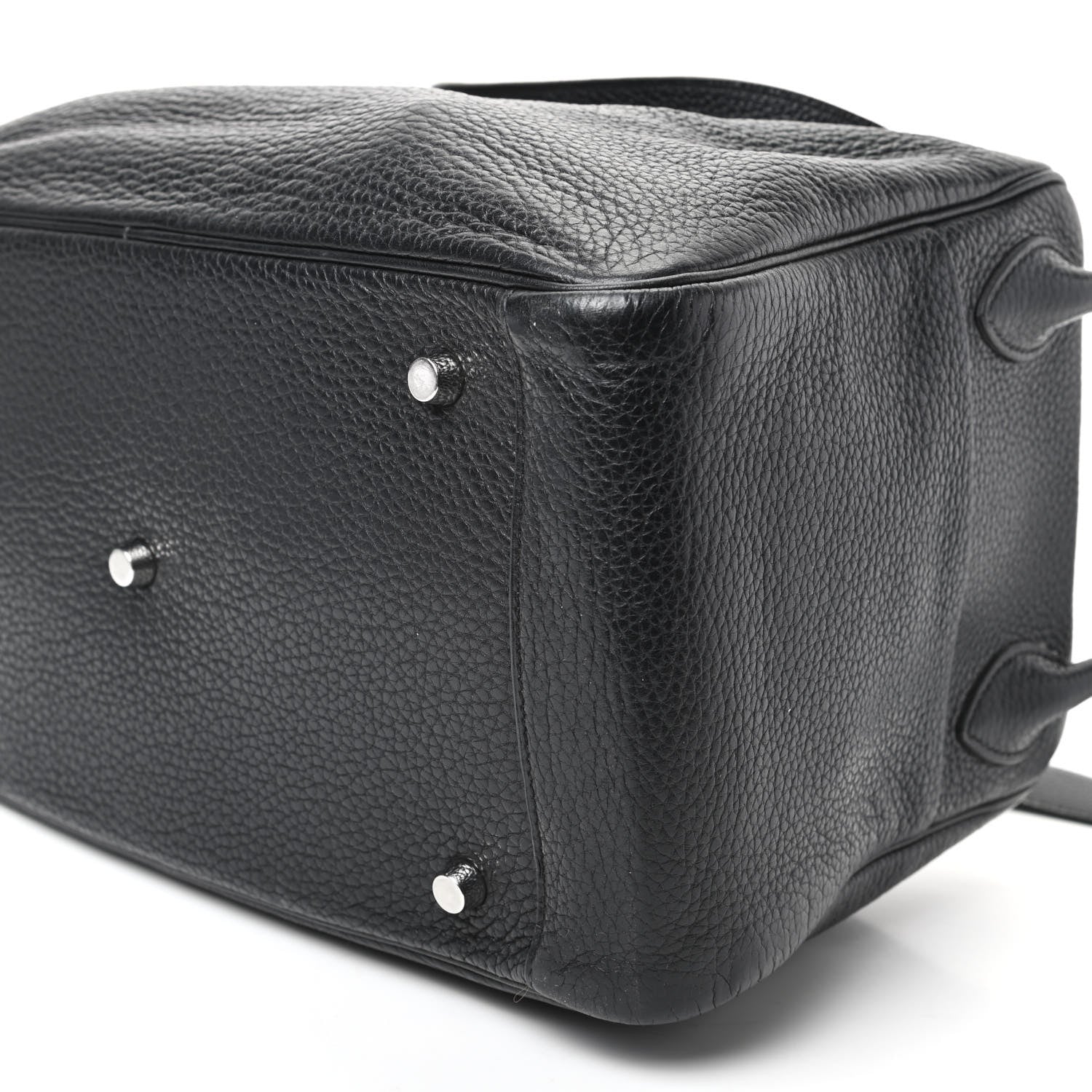 Hermes Taurillon Clemence Lindy 34 Black 9 of 9