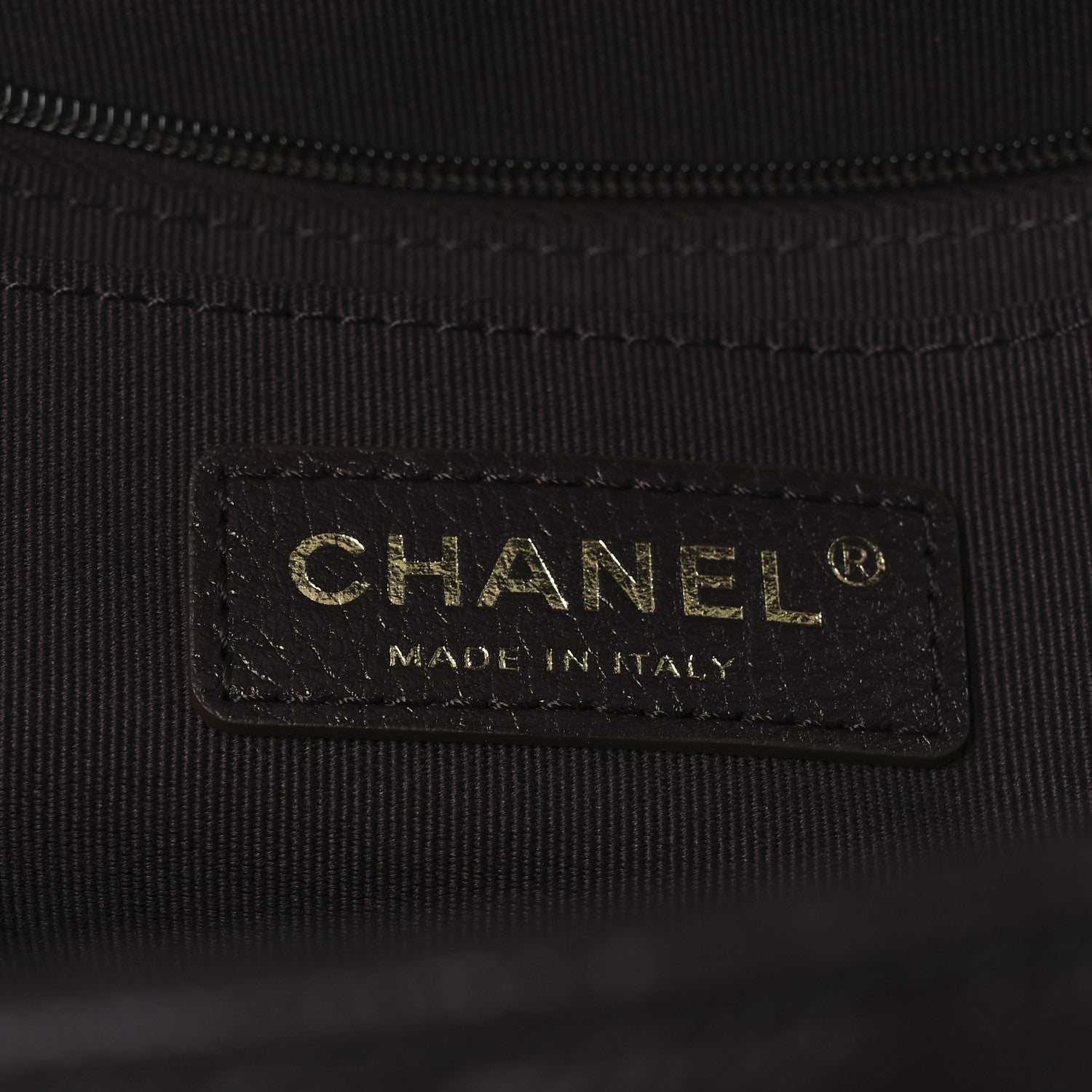 Chanel Grained Calfskin Quilted XXL Travel Flap Bag Dark Brown 6 of 12