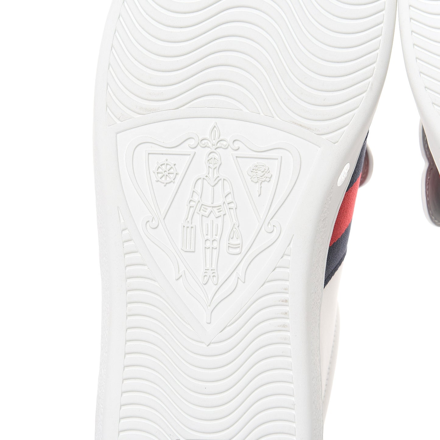 Calfskin Ayers Web UFO Dragon Embroidered Mens Ace Sneakers 12 White