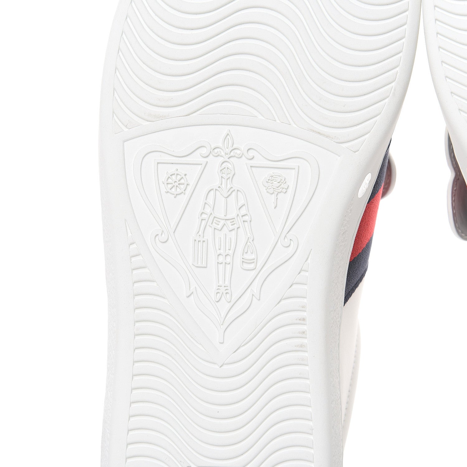 Gucci Calfskin Ayers Web UFO Dragon Embroidered Mens Ace Sneakers 12 White 7 of 9
