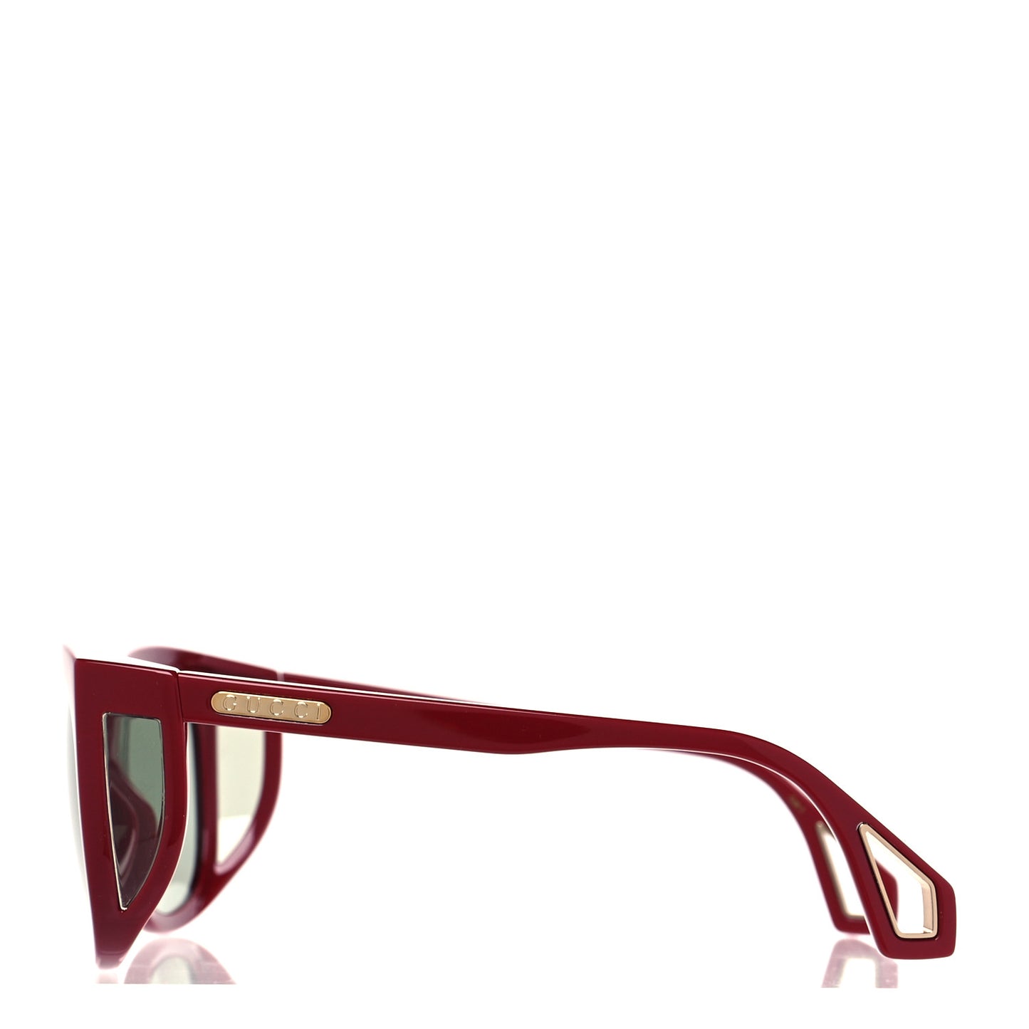 Square Frame GG0468S Sunglasses Red