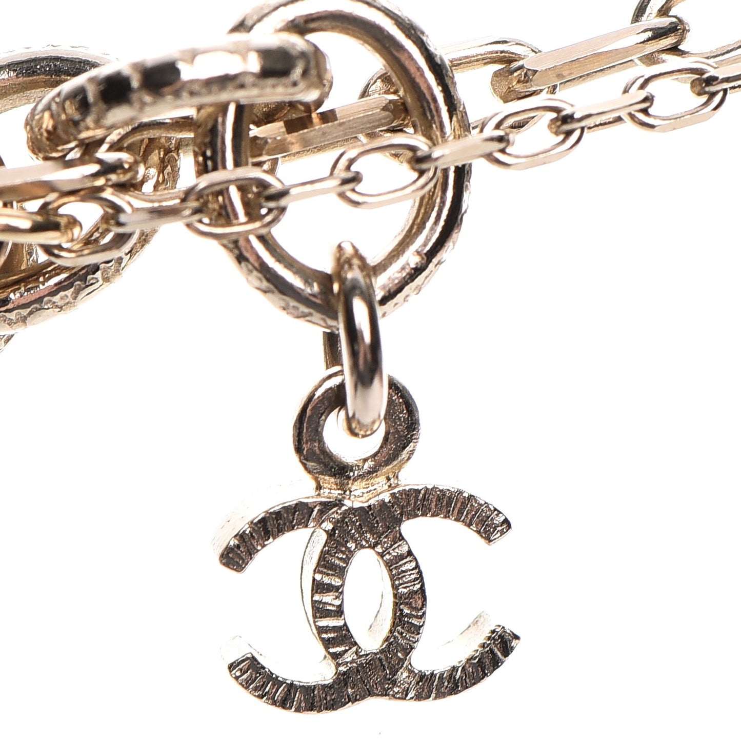 Chain I Heart Necklace Gold