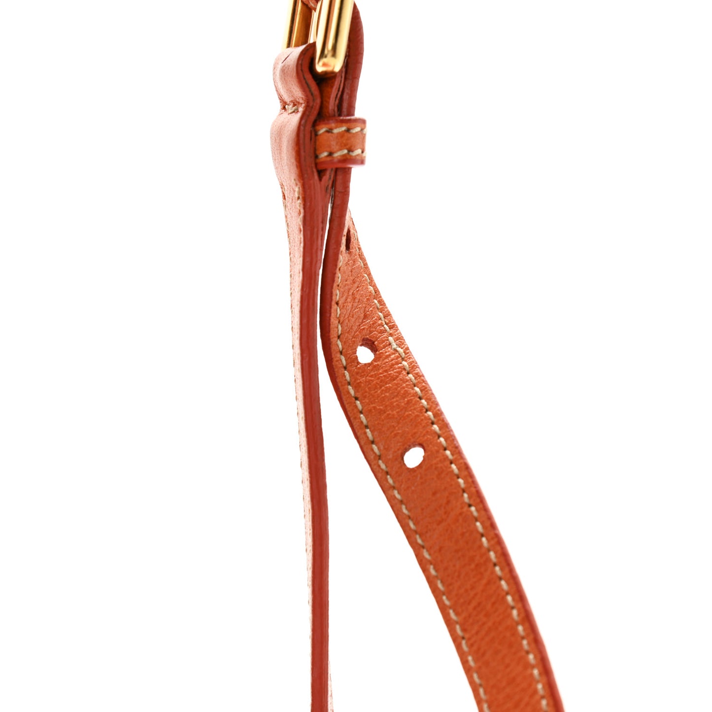 Tessuto Nylon Gaufre Shopping Satchel Papaya