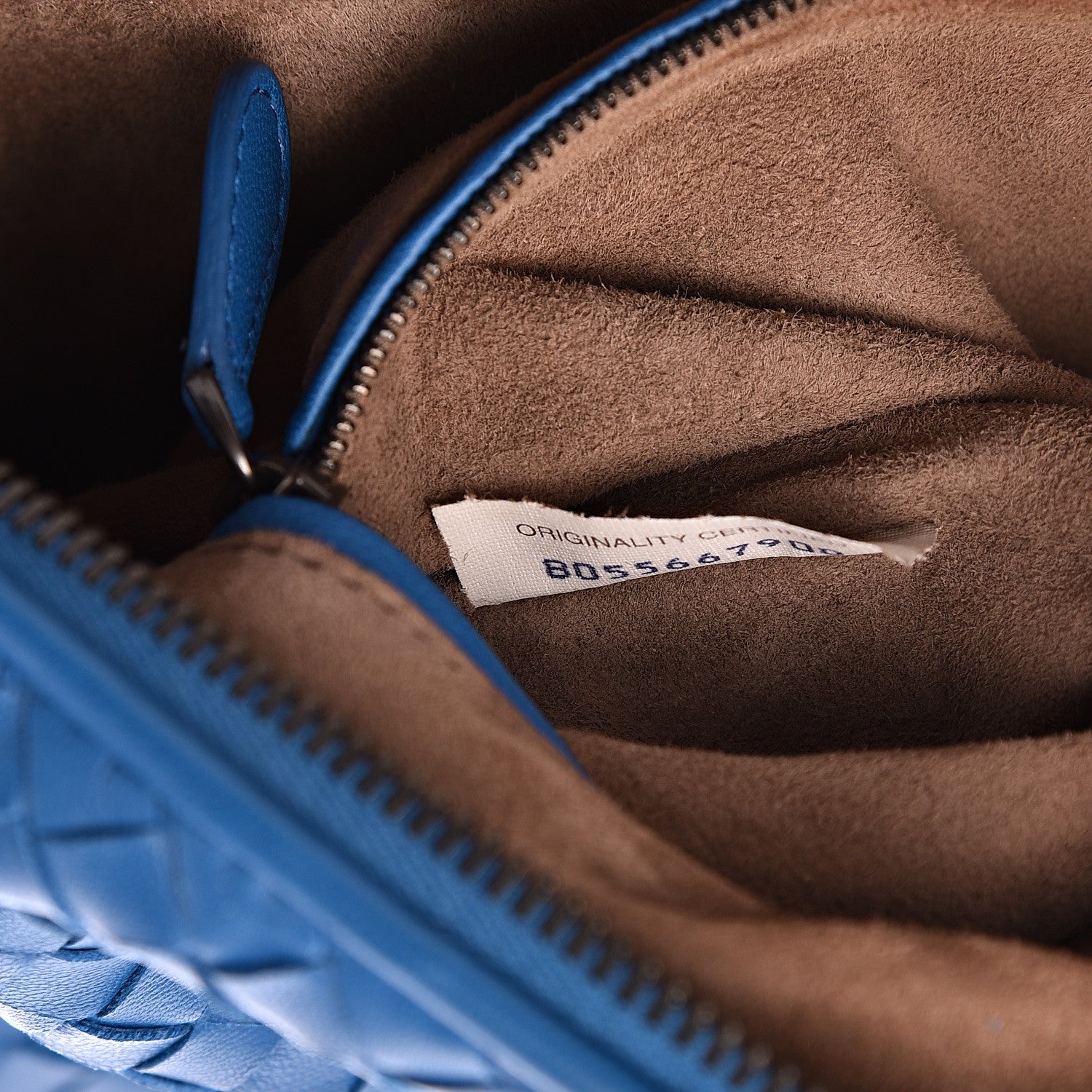 Bottega Veneta Nappa Intrecciato Nodini Crossbody Messenger Blue 7 of 9