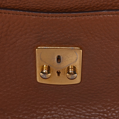 Miu Miu Vitello Daino Top Handle Cannella 5 of 14