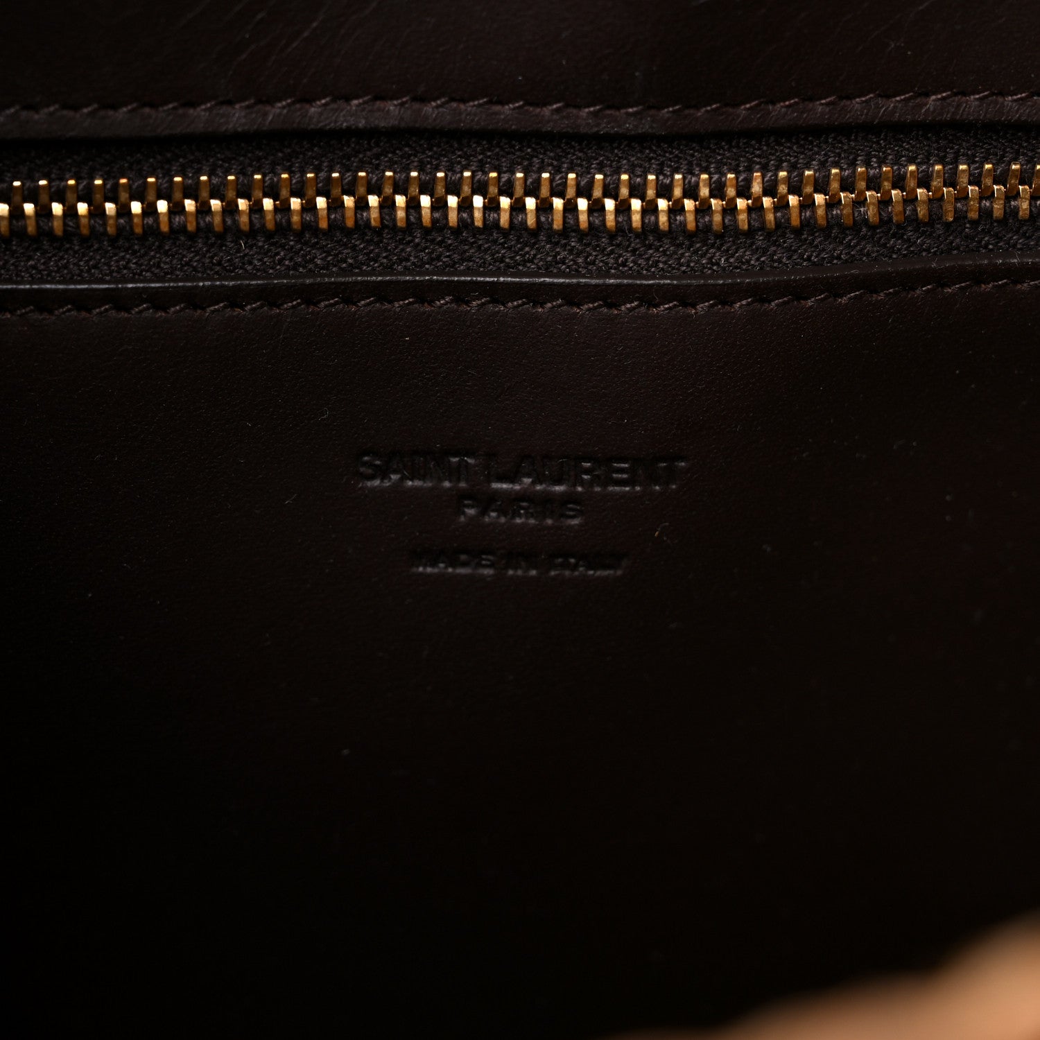 Saint Laurent Raffia Calfskin Small Panier Tote Naturale Nut 6 of 10