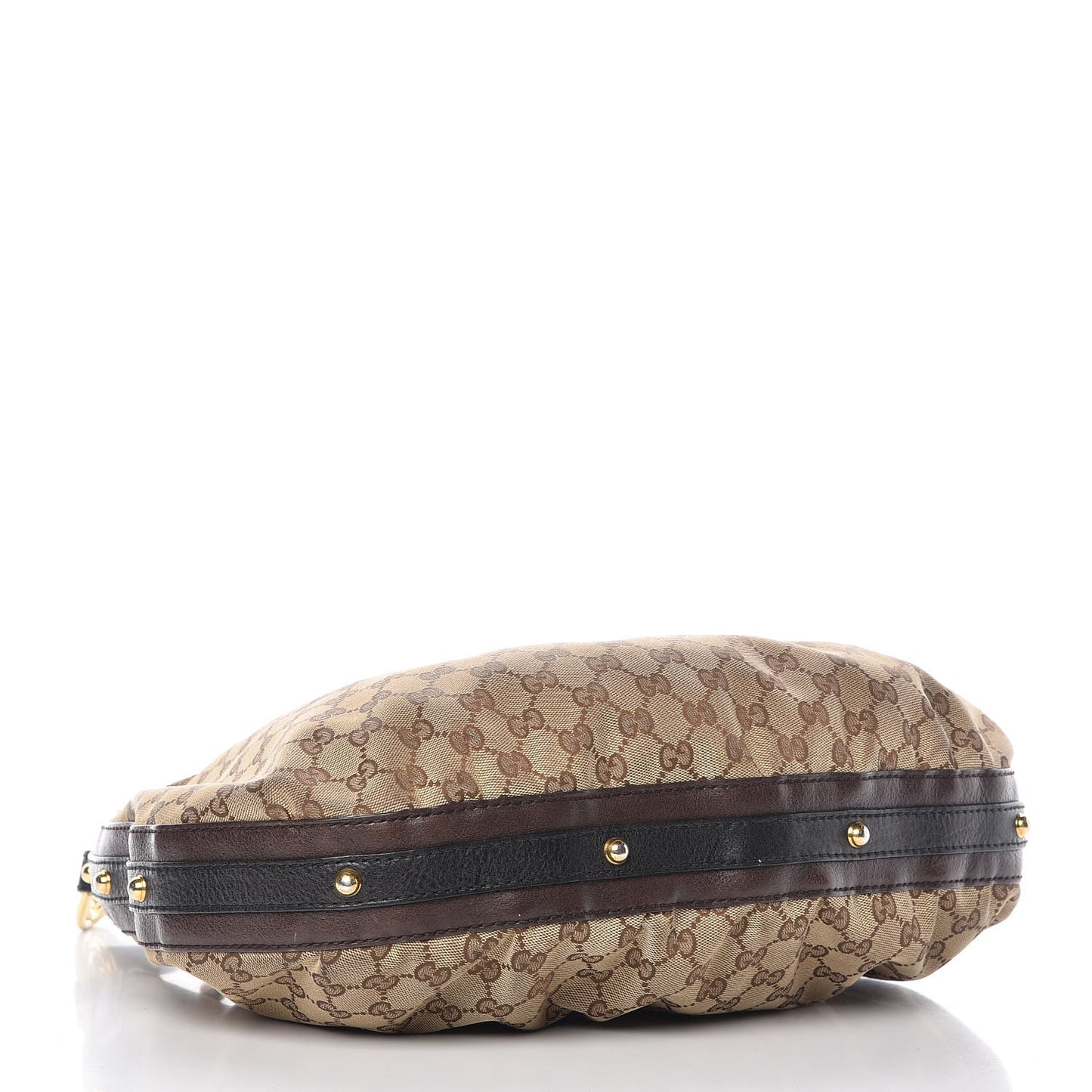 Monogram Medium Interlocking Hobo Dark Brown