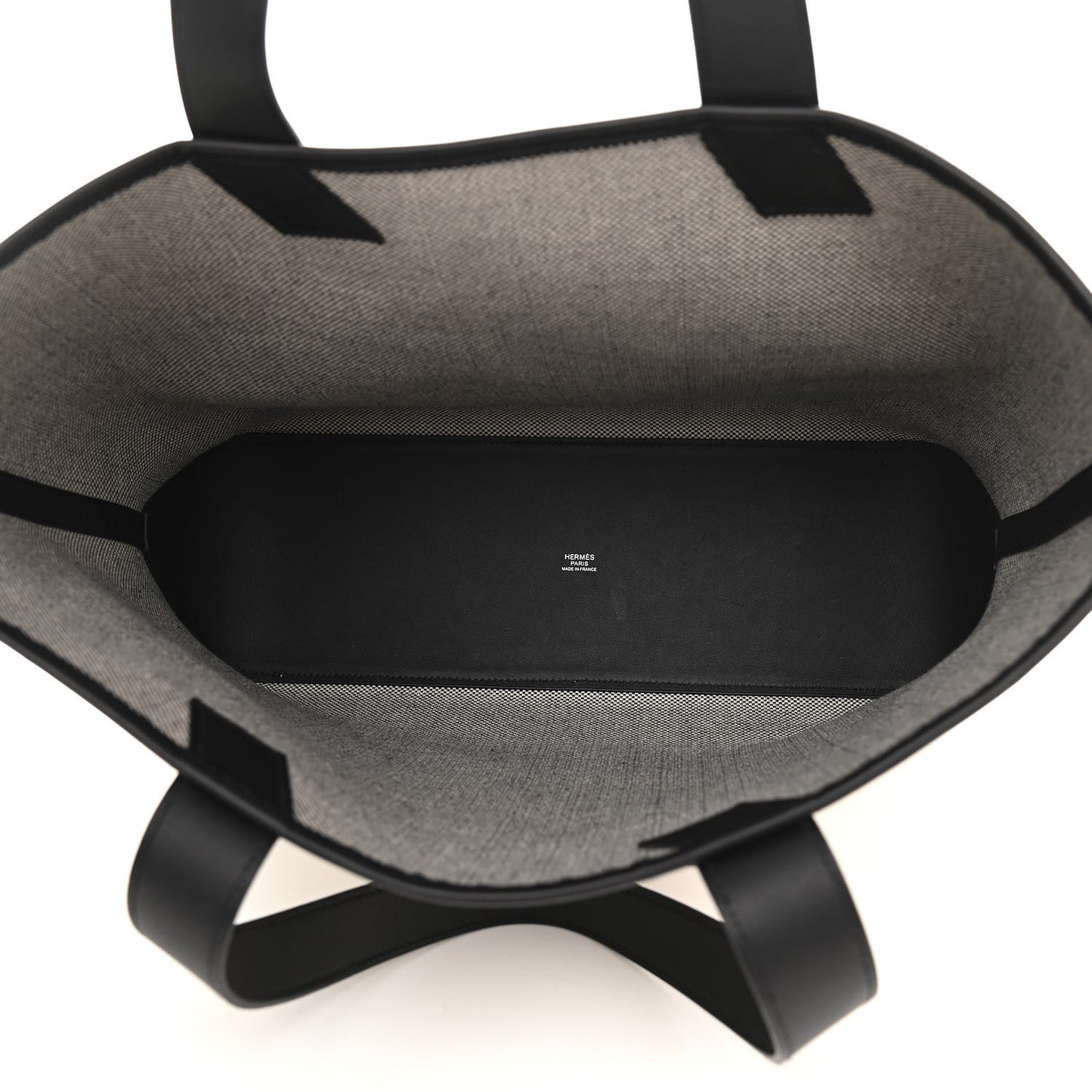 Swift H Canvas Cabas H En Biais 40 Black Ecru