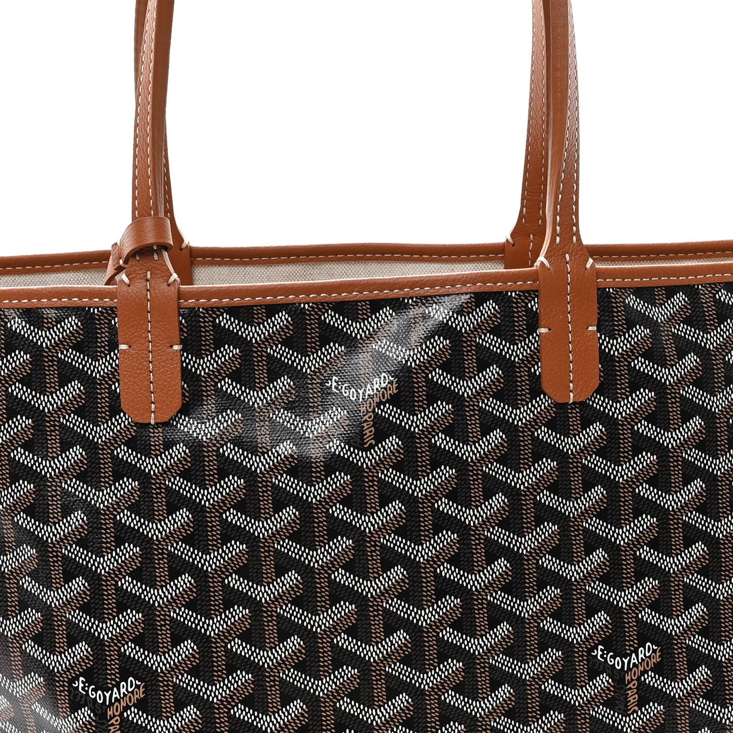 Goyardine Saint Louis PM Black Gold