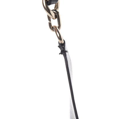 Chanel Lambskin Chain CC Bow Belt M Black Gold 4 of 5